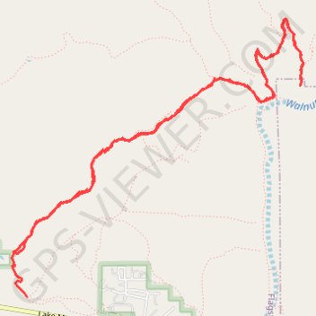 Fisher Point via Fay Canyon trail, distance, elevation, map, profile, GPS track