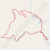 Carrick Creek Loop Trail in Table Rock State Park trail, distance, elevation, map, profile, GPS track