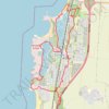 Historical trail run around Atlit trail, distance, elevation, map, profile, GPS track