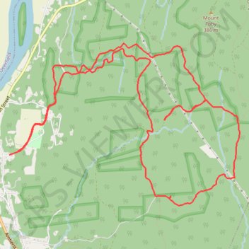 Summit Bypass & Hidden Hill Upper trail, distance, elevation, map, profile, GPS track
