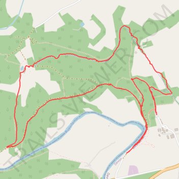 Walk around Tamar Trail Centre trail, distance, elevation, map, profile, GPS track