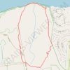 Pine Cliff Loop - Croatan National Forest trail, distance, elevation, map, profile, GPS track