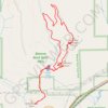 Hamilton Mountain Loop via Hardy and Rodney Falls trail, distance, elevation, map, profile, GPS track