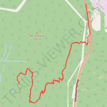 Kaien Island - Tall Trees Trail trail, distance, elevation, map, profile, GPS track