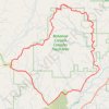 Mountain Biking - Bohanon Canyon Complex Fossil Area Loop trail, distance, elevation, map, profile, GPS track