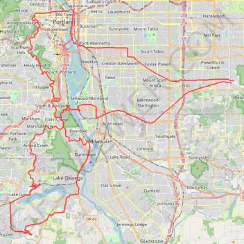 The Watcher in the Water trail, distance, elevation, map, profile, GPS track