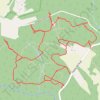 Patuxent River State Park - Annapolis Rock Parking Area trail, distance, elevation, map, profile, GPS track