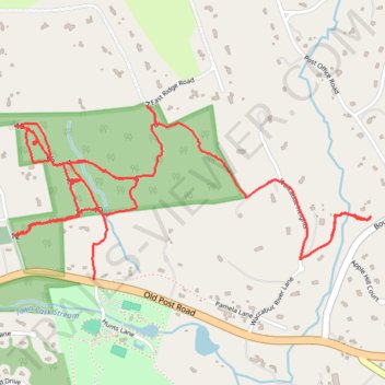 Old Field Preserve Trails trail, distance, elevation, map, profile, GPS track