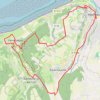 Honfleur Loop 19km trail, distance, elevation, map, profile, GPS track