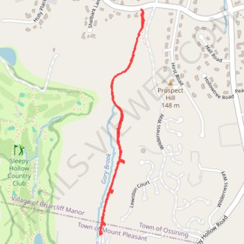 Kate Kennard Trail trail, distance, elevation, map, profile, GPS track