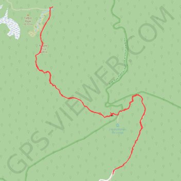 Mount Erica and Talbot Hut Ruins trail, distance, elevation, map, profile, GPS track