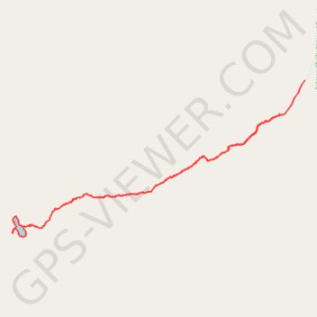 Nez Perce Lake Trail trail, distance, elevation, map, profile, GPS track