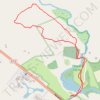 Saturday, January 14, 2023 trail, distance, elevation, map, profile, GPS track