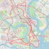 All over town trail, distance, elevation, map, profile, GPS track