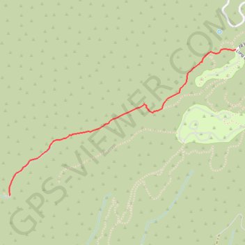 Hot Spring Canyon Falls trail, distance, elevation, map, profile, GPS track