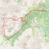 Cauteret tour des lacs trail, distance, elevation, map, profile, GPS track