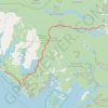 Pacific Rim National Park - Fanny Bay trail, distance, elevation, map, profile, GPS track