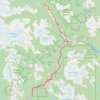 Cheakamus River and Lillooet River trail, distance, elevation, map, profile, GPS track