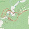 Council Ring, Table Rock and Crow's Nest Loop in Ledges State Park trail, distance, elevation, map, profile, GPS track