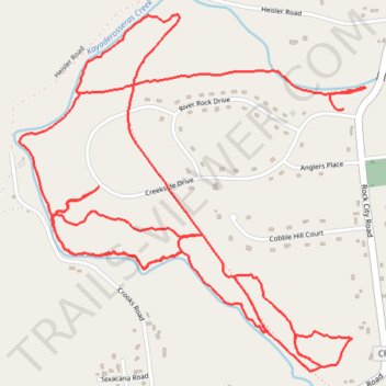 Boice Family Park - Town of Milton, NY trail, distance, elevation, map, profile, GPS track