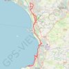 Irvine, Scotland to Greenan Castle and back trail, distance, elevation, map, profile, GPS track