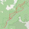 Christmas Rocks trails trail, distance, elevation, map, profile, GPS track