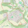 Netherton woods circular trail, distance, elevation, map, profile, GPS track