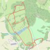 Weald Country Park Walk trail, distance, elevation, map, profile, GPS track