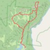 Latimer 5 mile loop trail, distance, elevation, map, profile, GPS track