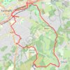 Farnham to Tilford trail, distance, elevation, map, profile, GPS track