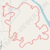Kingston Downs Mountain Bike Trails: KD Man Loop trail, distance, elevation, map, profile, GPS track