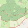 Westonbirt Arboretum trail, distance, elevation, map, profile, GPS track