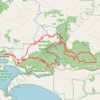 Walpole-Nornalup National Park MTB Loop trail, distance, elevation, map, profile, GPS track