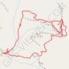 Kings Canyon Rim Walk - Cotterilis Lookout trail, distance, elevation, map, profile, GPS track