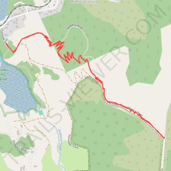 Coastal Connection trail, distance, elevation, map, profile, GPS track