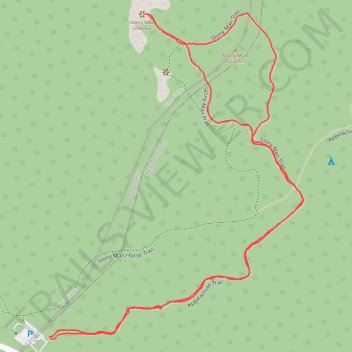 Stony Man Loop Trail via Appalachian Trail in Shenandoah National Park trail, distance, elevation, map, profile, GPS track