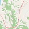 Caribou Mountain Hike Yukon Canada trail, distance, elevation, map, profile, GPS track