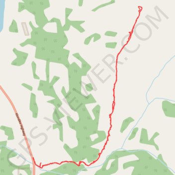 Caribou Mountain Hike Yukon Canada trail, distance, elevation, map, profile, GPS track