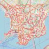 Hong_Kong trail, distance, elevation, map, profile, GPS track