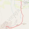 New path on Croagh Patrick trail, distance, elevation, map, profile, GPS track