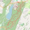 Turtle Back Fatbiking in South Mountain Reservation trail, distance, elevation, map, profile, GPS track