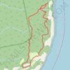 Jodrey Trail trail, distance, elevation, map, profile, GPS track