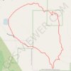 White Lake Grasslands Protected Area trail, distance, elevation, map, profile, GPS track