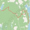 Lake Tormont Trails trail, distance, elevation, map, profile, GPS track