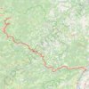 Dolce Via 1 trail, distance, elevation, map, profile, GPS track