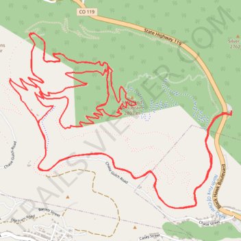 Maryland Mountain Biking trail, distance, elevation, map, profile, GPS track