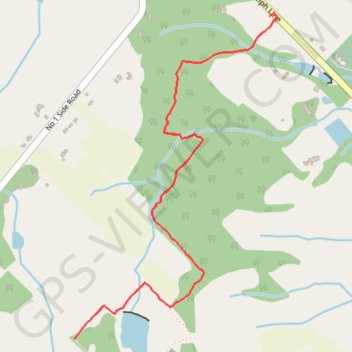 Bruce Trail from Guelph Line trail, distance, elevation, map, profile, GPS track