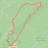 Storm King Mountain trail, distance, elevation, map, profile, GPS track