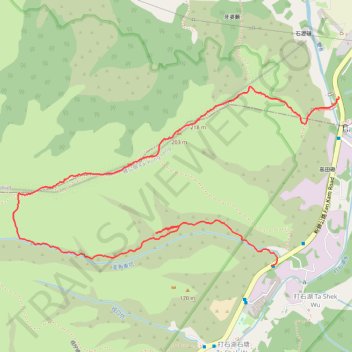 Kai Kung Leng east trail, distance, elevation, map, profile, GPS track