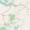 Coldwater Lake to Iron Creek Campground trail, distance, elevation, map, profile, GPS track